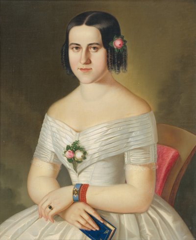 Portrait de Kornélie Spanyiková née Baintnerová - Peter Michal Bohúň